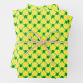 Cute Cartoon Frogs Inpakpapier Vel (In situ)