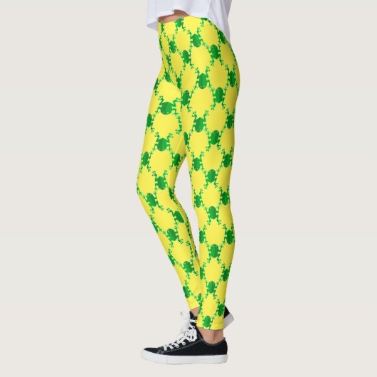 Cute Cartoon Frogs Leggings (Links)