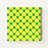 Cute Cartoon Frogs Notitieboek (Achterkant)