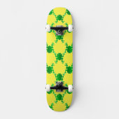 Cute Cartoon Frogs Skateboard (Voorkant)