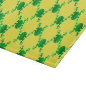 Cute Cartoon Frogs Snijplank (Hoek)