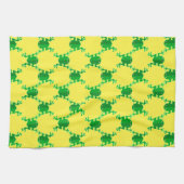 Cute Cartoon Frogs Theedoek (Horizontaal)