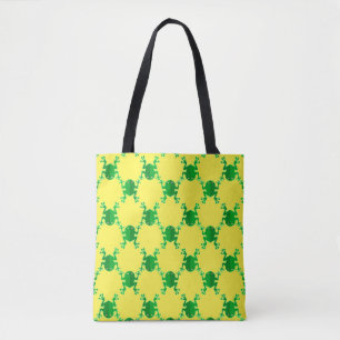 Cute Cartoon Frogs Tote Bag