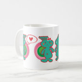 Cute Cartoon Fun Sweet Funny Funky Koffiemok (Voorkant links)