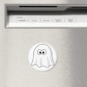 Cute Cartoon Ghost Magneet (Insitu (Vaatwasser))