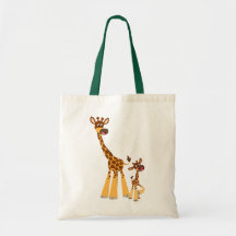 Cute Cartoon Giraffe en Calf Bag