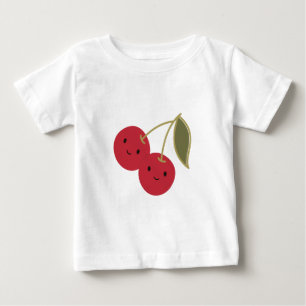 Cute Cartoon glimlachend Kawaii Cherries