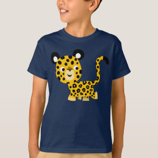 Cute Cartoon glimlachend luipluiers T-shirt