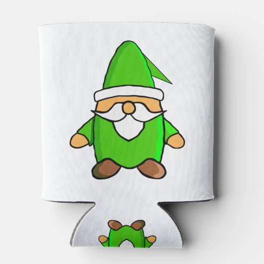 Cute Cartoon Gnome Koelbox Blikjeskoeler (Achterkant)