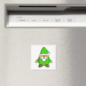 Cute Cartoon Gnome Magnet (Insitu (Vaatwasser))
