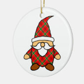 Cute Cartoon Gnome Tekening Keramisch Ornament (Links)