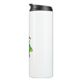 Cute Cartoon Gnome Thermal Tumbler Thermosbeker (Geroteerd rechts)