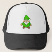 Cute Cartoon Gnome Trucker Hat Trucker Pet (Voorkant)