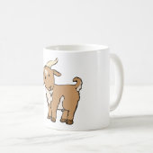 Cute Cartoon Goat Koffiemok (Voorkant rechts)