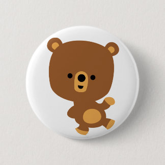 Cute Cartoon Good Vibe Beer Button Badge