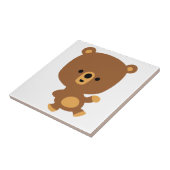 Cute Cartoon "Good Vibe" Beer Tile Tegeltje (Zijkant)