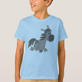 Cute Cartoon Grey Pony Children T-Shirt