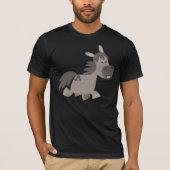 Cute Cartoon Grey Pony T-Shirt (Voorkant)
