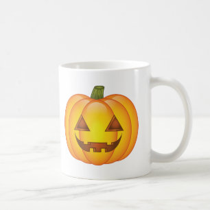 Cute Cartoon Halloween Jack O'Lantern Pumpkins Koffiemok