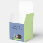 Cute Cartoon Hedégel Dank je Bedankdoosjes (Geopend)