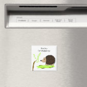 Cute Cartoon Hedegel Magneet (Insitu (Vaatwasser))