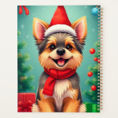 🎁Cute Cartoon Hond Kerst Planner Cadeau (Achterkant)