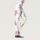 Cute Cartoon Horses Leggings (Rechts)