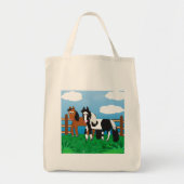 Cute Cartoon Horses Tote Bag (Voorkant)
