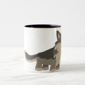 Cute Cartoon Hungry Wolf Mok (Center)