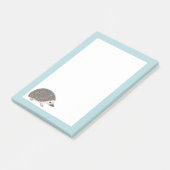 Cute Cartoon Illustratie van Afrikaanse Dwerg Egel Post-it® Notes (Schuin)