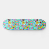 Cute Cartoon Illustration Skateboard (Horizontaal)