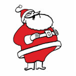 Cute Cartoon Jolly Santa Claus Laughing Ho Ho Ho Fotobeeldje Ornament<br><div class="desc">illustratie kerstvakantieontwerp met een jolly Santa Claus die lacht hoe ho. Een buik vol lach! Verzamel alle drie!</div>