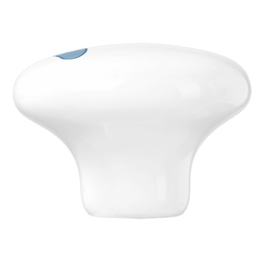 Cute Cartoon Jumping Dolphin Keramische Knop (Zijkant)