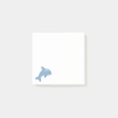 Cute Cartoon Jumping Dolphin Post-it® Notes (Voorkant)