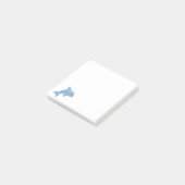 Cute Cartoon Jumping Dolphin Post-it® Notes (Schuin)