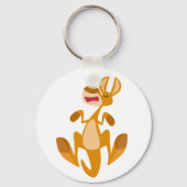 Cute Cartoon Jumping Kangaroo Sleutelhanger (Voorkant)