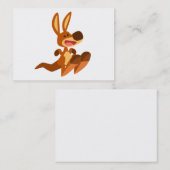 Cute Cartoon Kangaroo Joey ACEO/Visitekaartje Visitekaartje (Voorkant / Achterkant)
