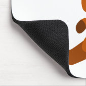 Cute Cartoon Kangaroo Joey Mousepad Muismat (Hoek)