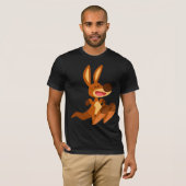 Cute Cartoon Kangaroo Joey T-Shirt (Voorkant volledig)