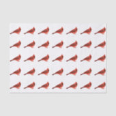 Cute Cartoon Kardinaal Tissuepapier (Voorkant)