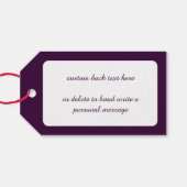 Cute Cartoon Kerstmis, geloof ik in Santa Claus Cadeaulabel (Achterkant Horizontaal)