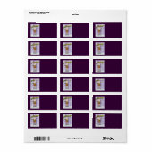 Cute Cartoon Kerstmis, geloof ik in Santa Claus Etiket (Full Sheet)