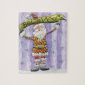 Cute Cartoon Kerstmis, geloof ik in Santa Claus Legpuzzel (Verticaal)