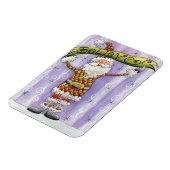 Cute Cartoon Kerstmis, geloof ik in Santa Claus Magneet (Linkerzijde)