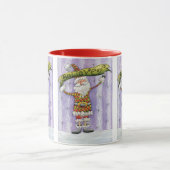 Cute Cartoon Kerstmis, geloof ik in Santa Claus Mok (Midden)