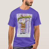 Cute Cartoon Kerstmis, geloof ik in Santa Claus T-shirt (Voorkant)