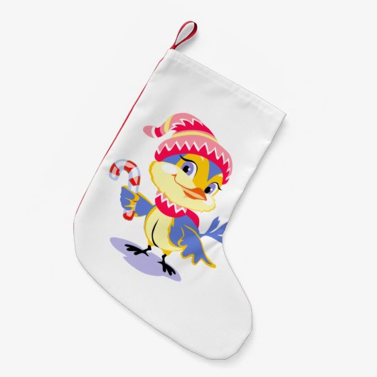 Cute Cartoon Kerstmis Kleine Kerstsok (Voorkant (Hangend))
