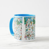 Cute Cartoon Kerstpoar Beer Penguin Party Mok (Voorkant links)