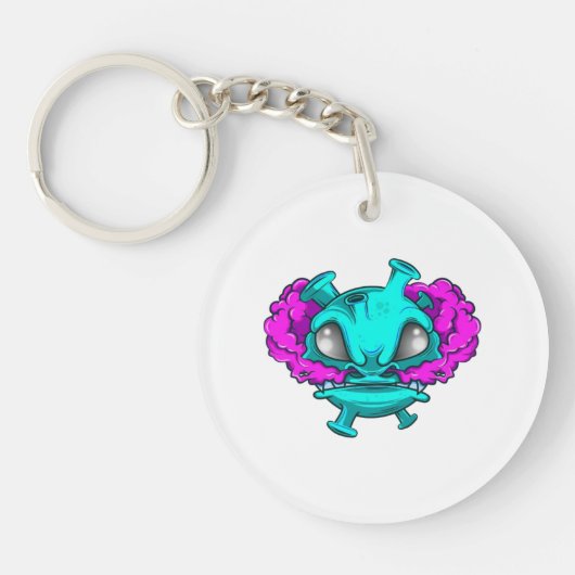 Cute Cartoon Keychain – Fun Character Keychaingift (Voorkant)