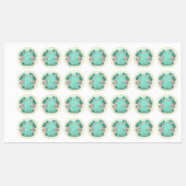 Cute Cartoon kikkerlabels Labels (Vel)